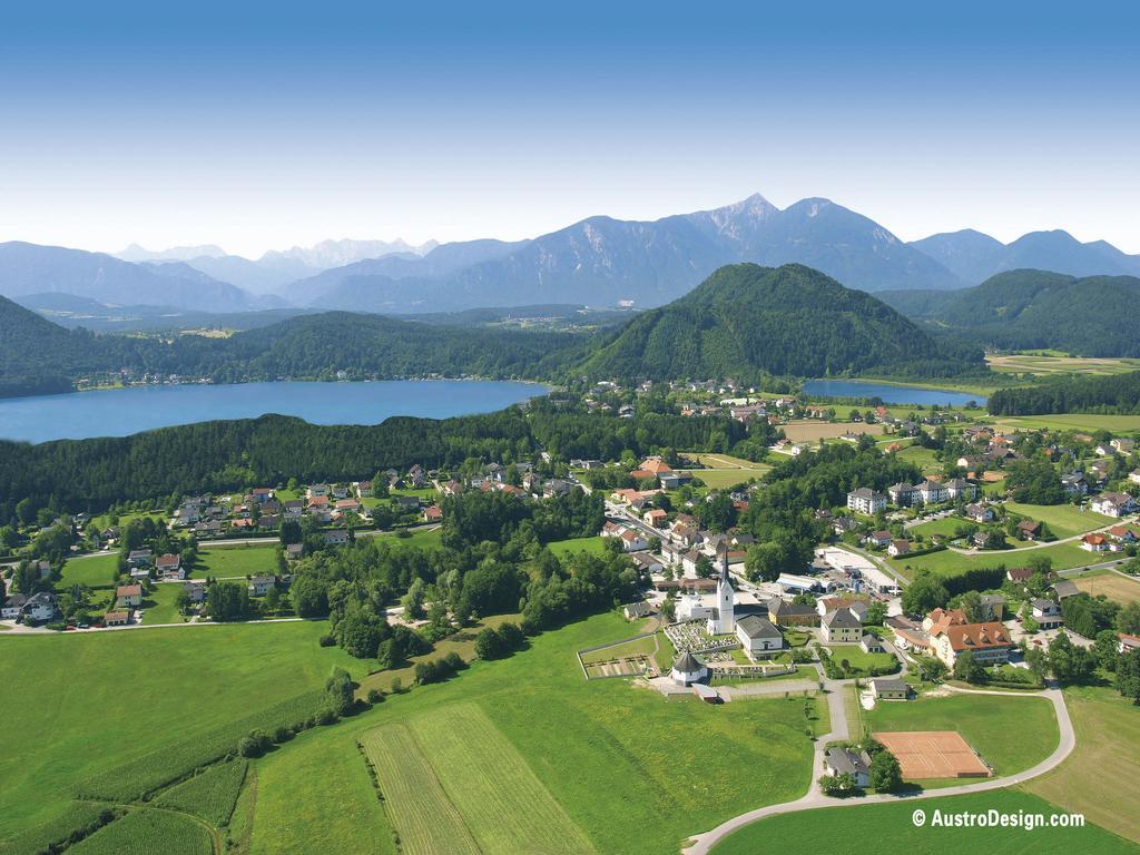 Strandpension Seejuwel Sankt Kanzian am Klopeiner See Kültér fotó