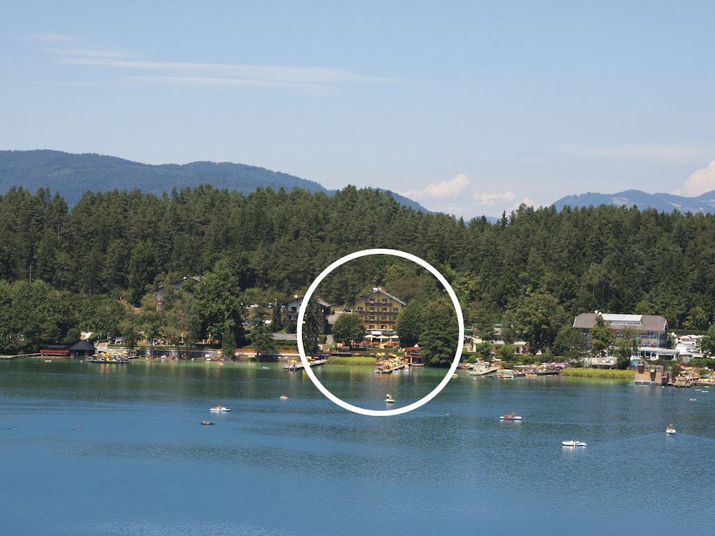 Strandpension Seejuwel Sankt Kanzian am Klopeiner See Kültér fotó