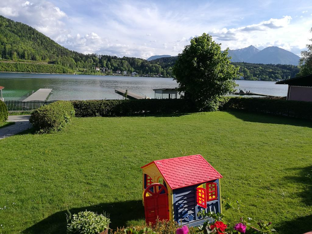 Strandpension Seejuwel Sankt Kanzian am Klopeiner See Kültér fotó
